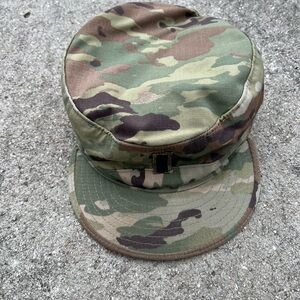 Army OCP Multicam Patrol Cap with 1st LT rank size 7 3/8
